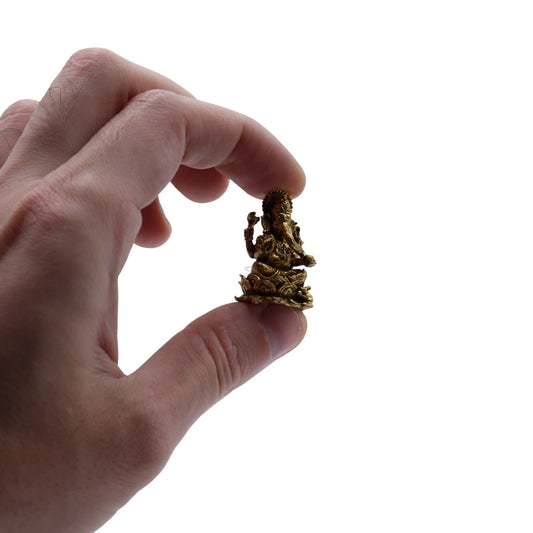 Réz miniatűr istenek – Ganésa (12 g) – 30 mm