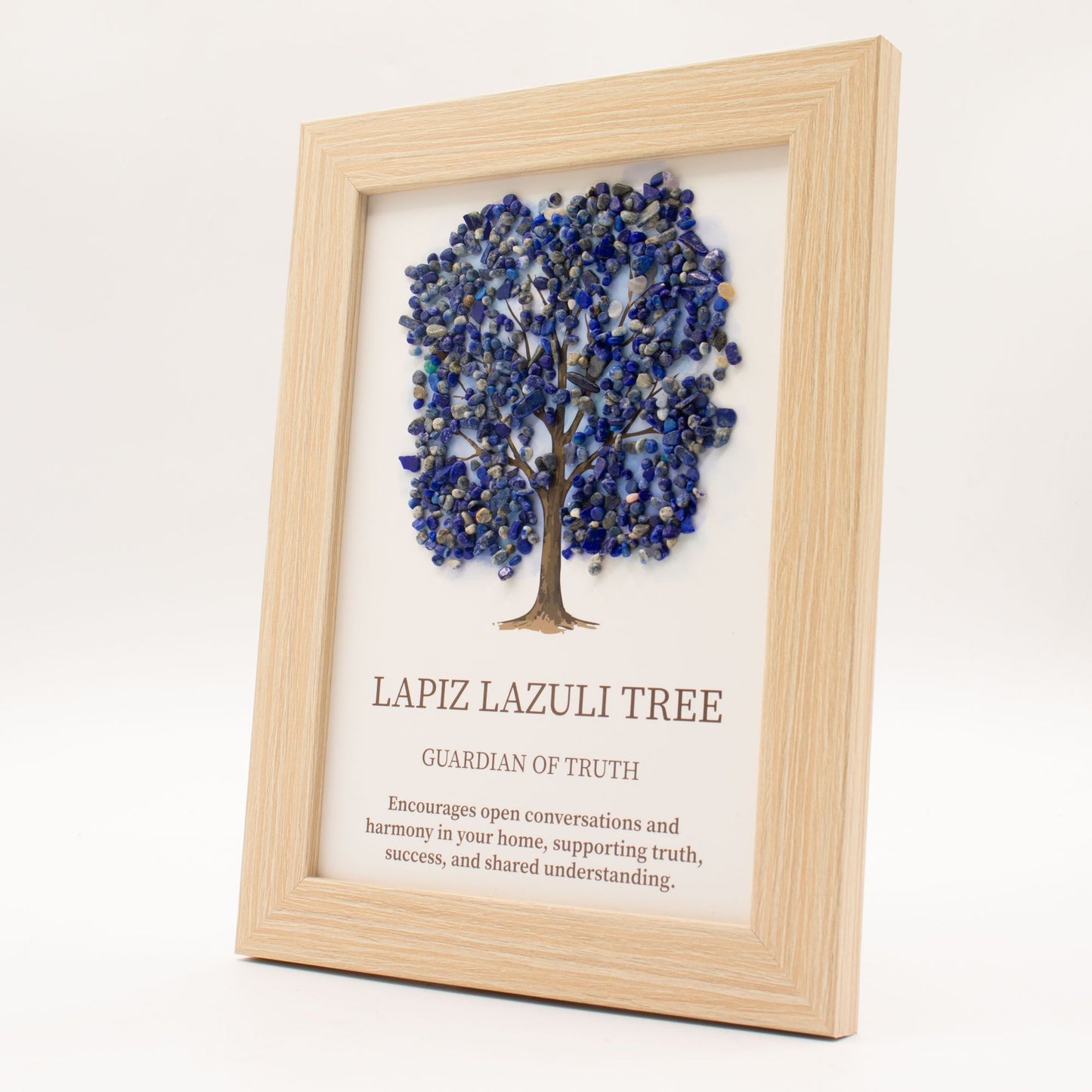 Gemstone kép - Életfa - Lapis (20x14,7x1cm)