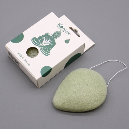 Könnycsepp Konjac szivacs - Aloe vera - Gyógyító