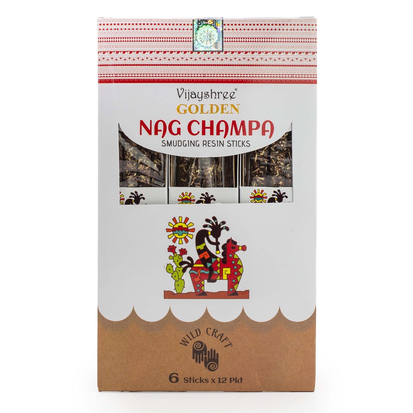 Golden Nag Champa Füstölőgyanta rudak - 30g