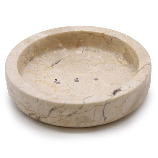 Kerek Honey Marble lapos szappantartó