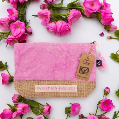 Pamper Pouch - rózsaszín és lila - Kőmosott