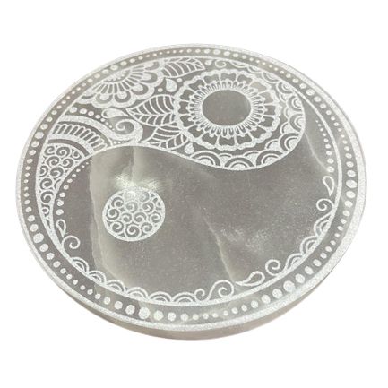 Nagy töltőlemez 18cm - Feng Shui