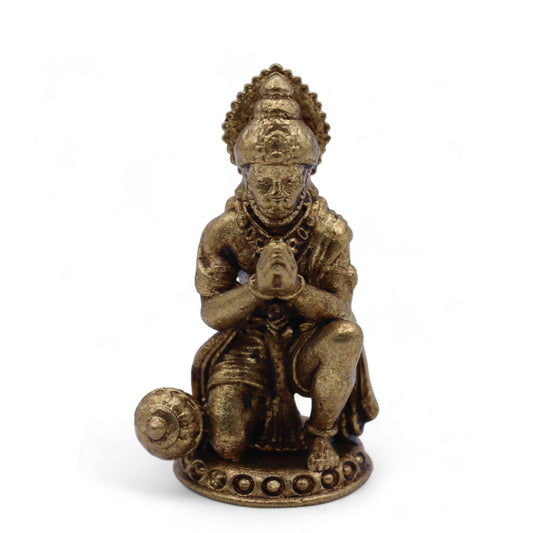 Sárgaréz Miniatűr Istenek - Hanuman (30g) - 36mm