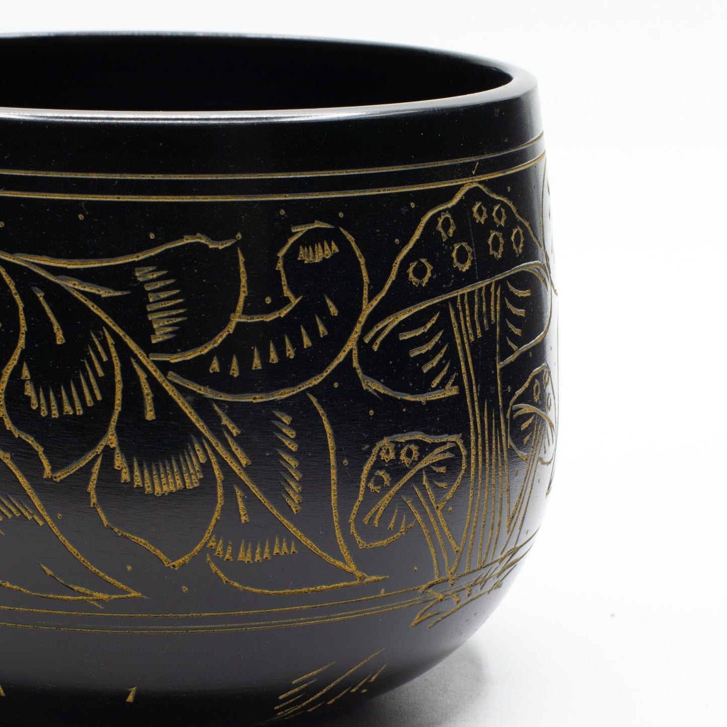 Cauldron Singing Bowl – Magic Mushroom – sárga (15 cm)