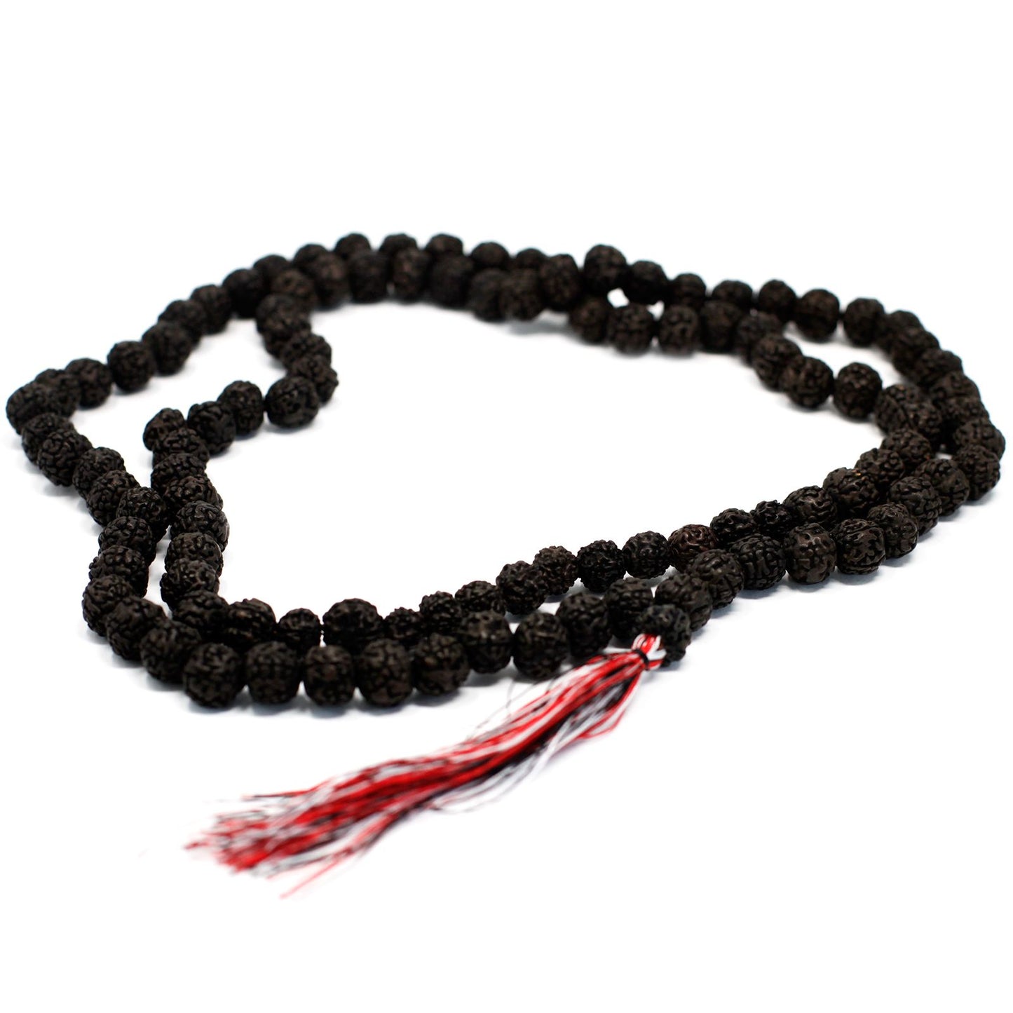 108 szemes sötét Rudraksha mala