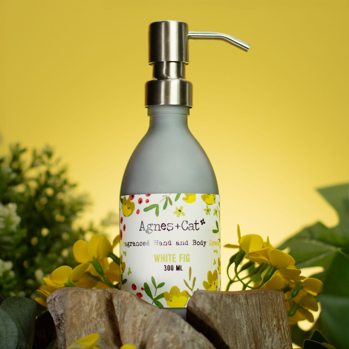 Kéz- és testápoló krém - Fehér füge - 300 ml