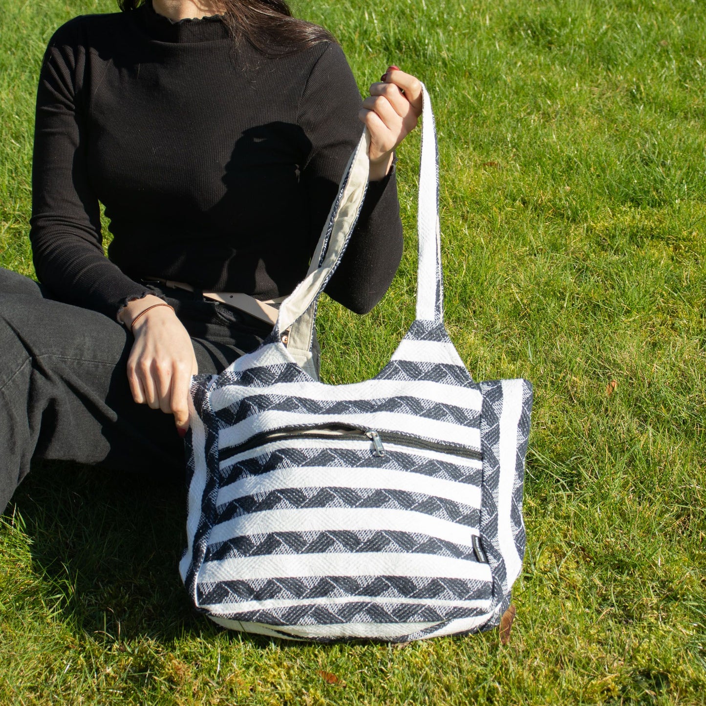 Jacquard natúr táskák – Atlas Nomad – Wander Muse táska