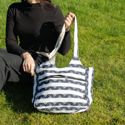 Jacquard natúr táskák – Atlas Nomad – Wander Muse táska