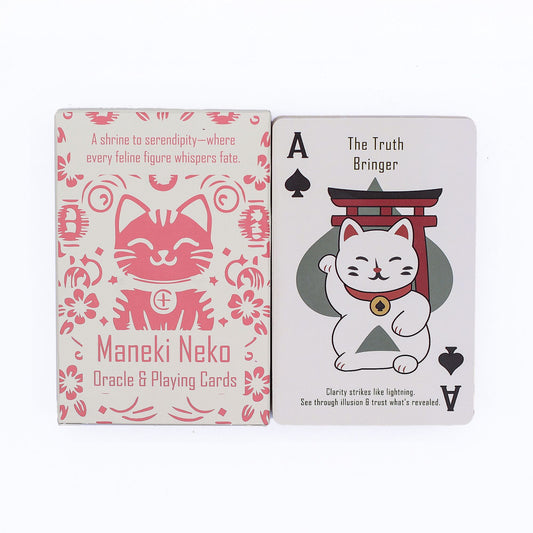 Szerencsemacskák – jóskártya pakli (Maneki Neko deck)