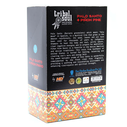Tribal Soul füstölő - Palo Santo + Pinon Pine