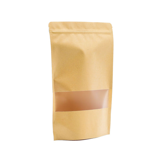 10x Kraft ablakos tasak 20 x 30 cm