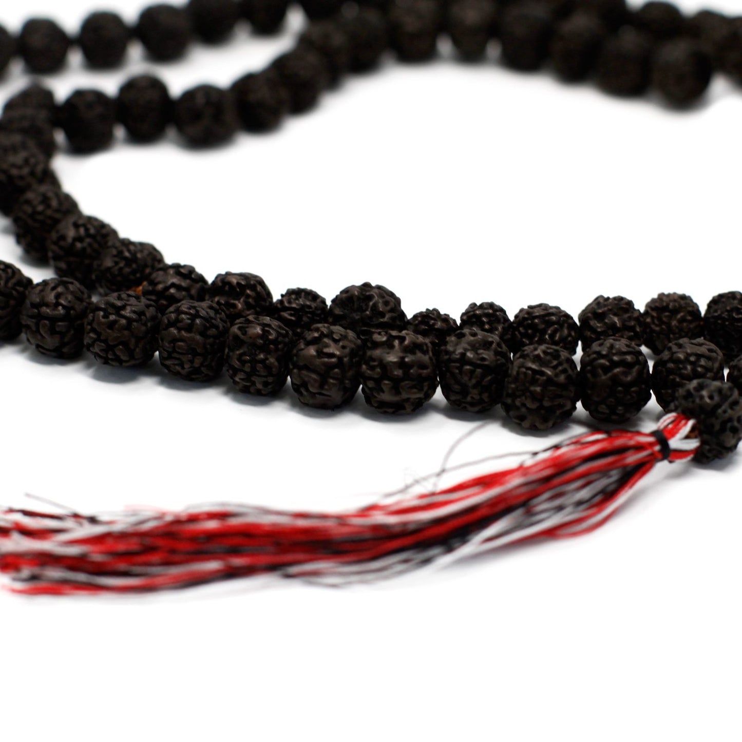 108 szemes sötét Rudraksha mala