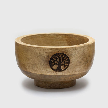 Small Ritual Bowl Incense Cone Holder 11x6.cm - (asst esoteric)