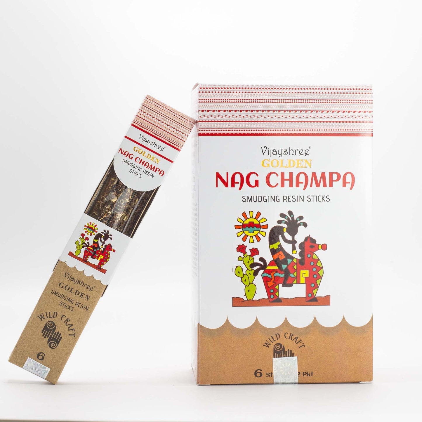 Golden Nag Champa Füstölőgyanta rudak - 30g