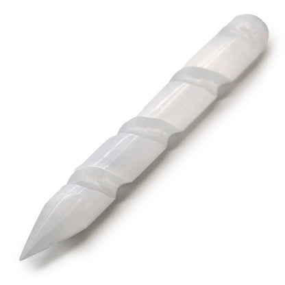 Szelenit spirális pálca – 16 cm (egyik végén hegyes)