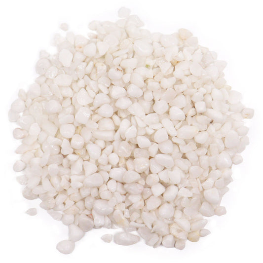 Fehér kvarc drágakő forgács ömlesztve - 1 kg