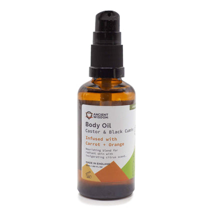 Bio testolaj 50ml - Sárgarépa és narancs