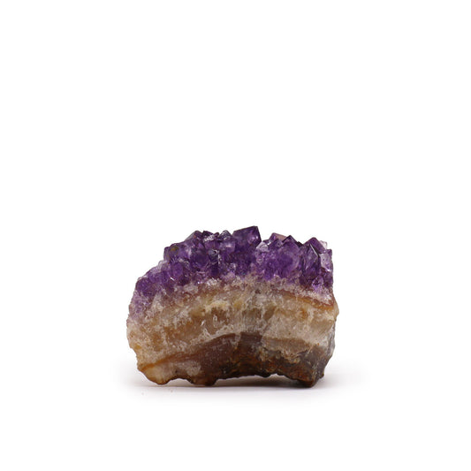 Kis természetes, magas minőségű ametiszt klaszter (kb. 3-8 cm)