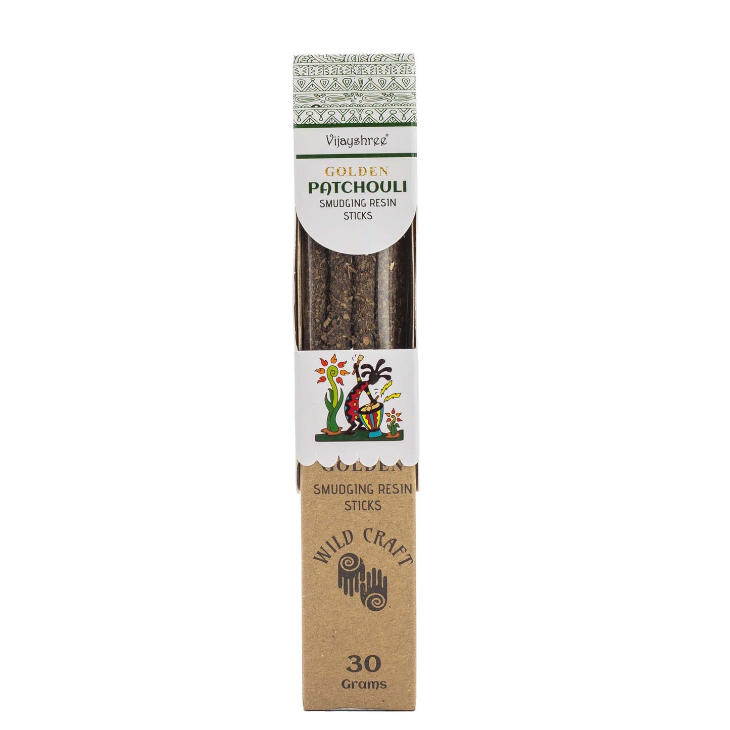 30g Golden Patchouli füstölő gyanta rudak (6db)