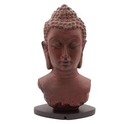 Buddha mellszobor lámpa, olvadó láva - Ovális talpazat
