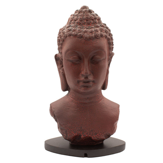 Buddha mellszobor lámpa, olvadó láva - Ovális talpazat