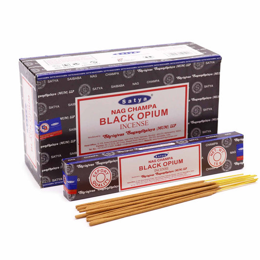 Satya füstölő pálcika 15g - Black Opium