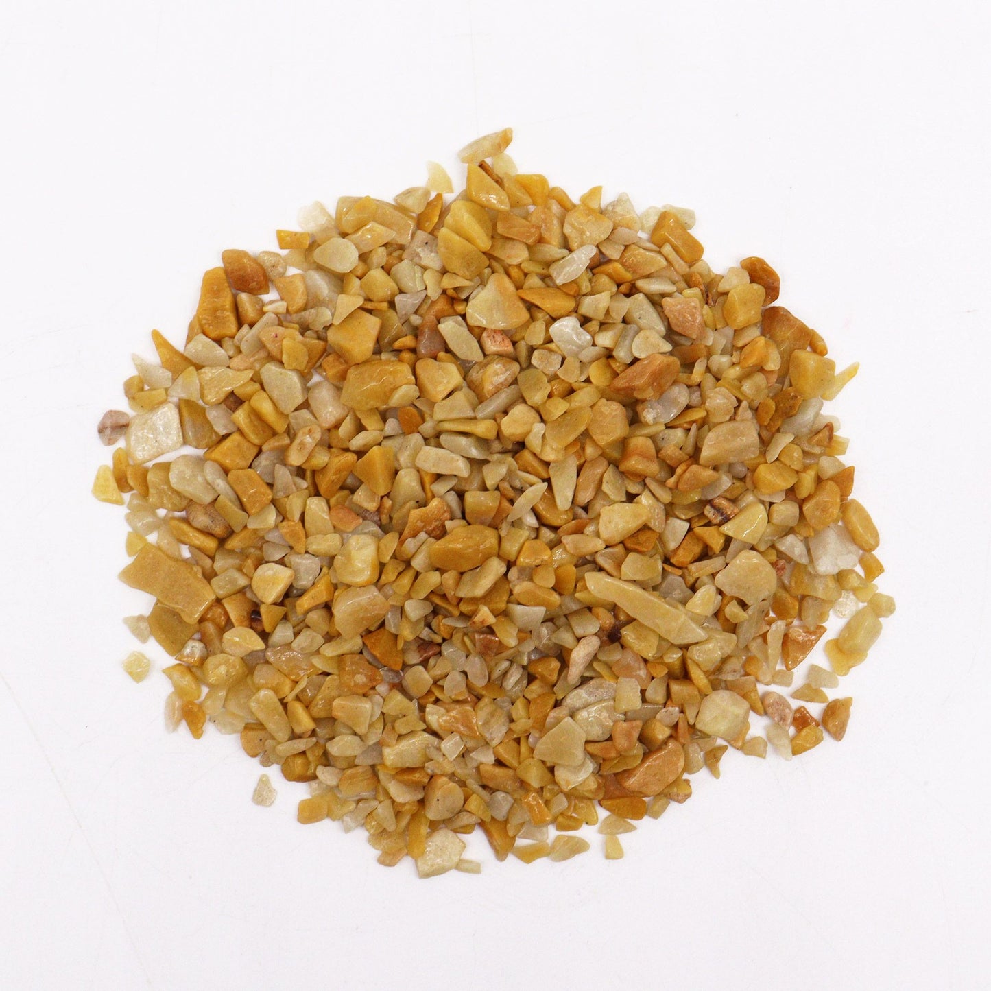 Aranykvarc morzsa féldrágakő, ömlesztett – 1 kg