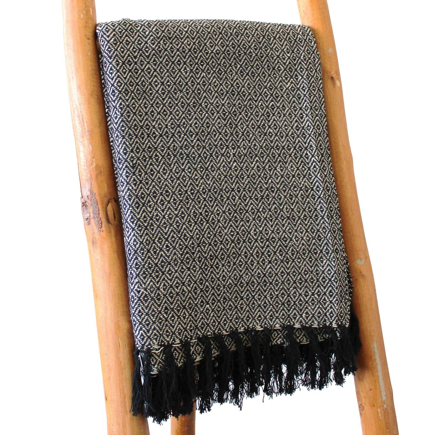 Boho kényelmi takarók - Szénszürke