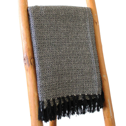 Boho kényelmi takarók - Szénszürke