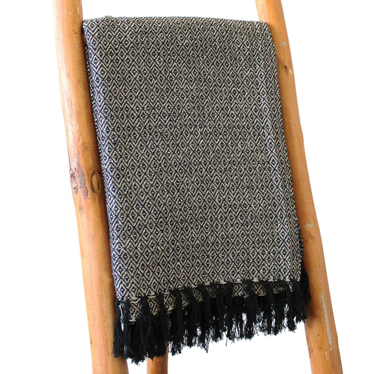 Boho kényelmi takarók - Szénszürke