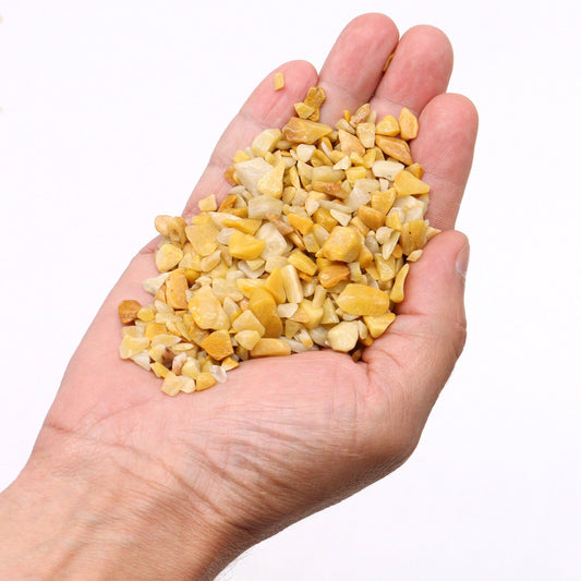 Aranykvarc morzsa féldrágakő, ömlesztett – 1 kg