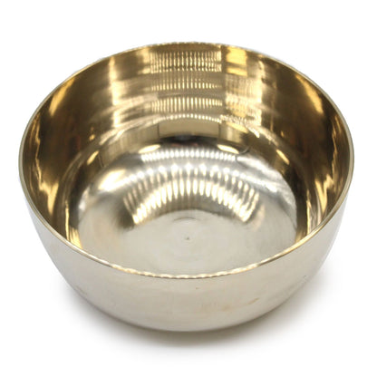 Nagy méretű réz tibeti hangtál – 17 cm