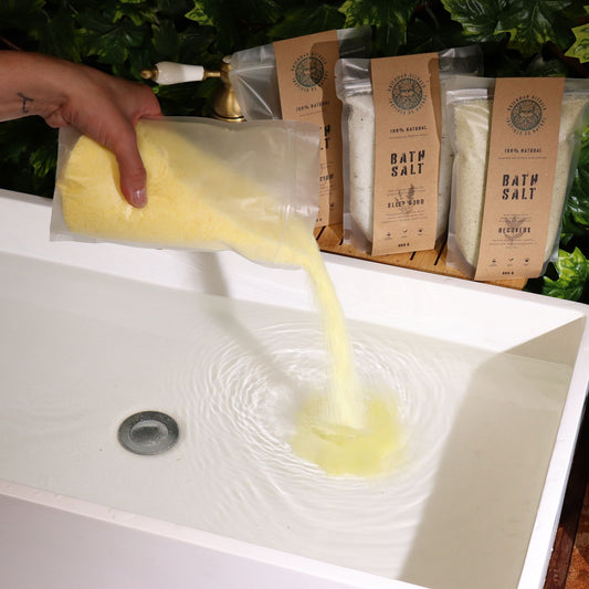 Greenman Rituals C-vitaminos és Mandarin Epsom Fürdősó – Ragyogás és feltöltődés