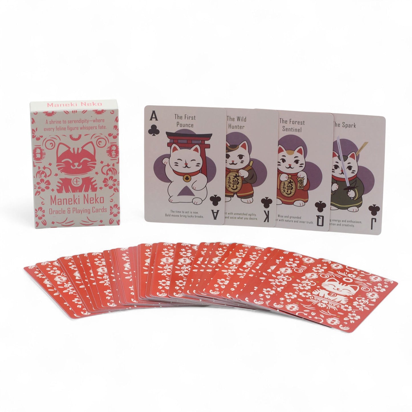 Szerencsemacskák – jóskártya pakli (Maneki Neko deck)