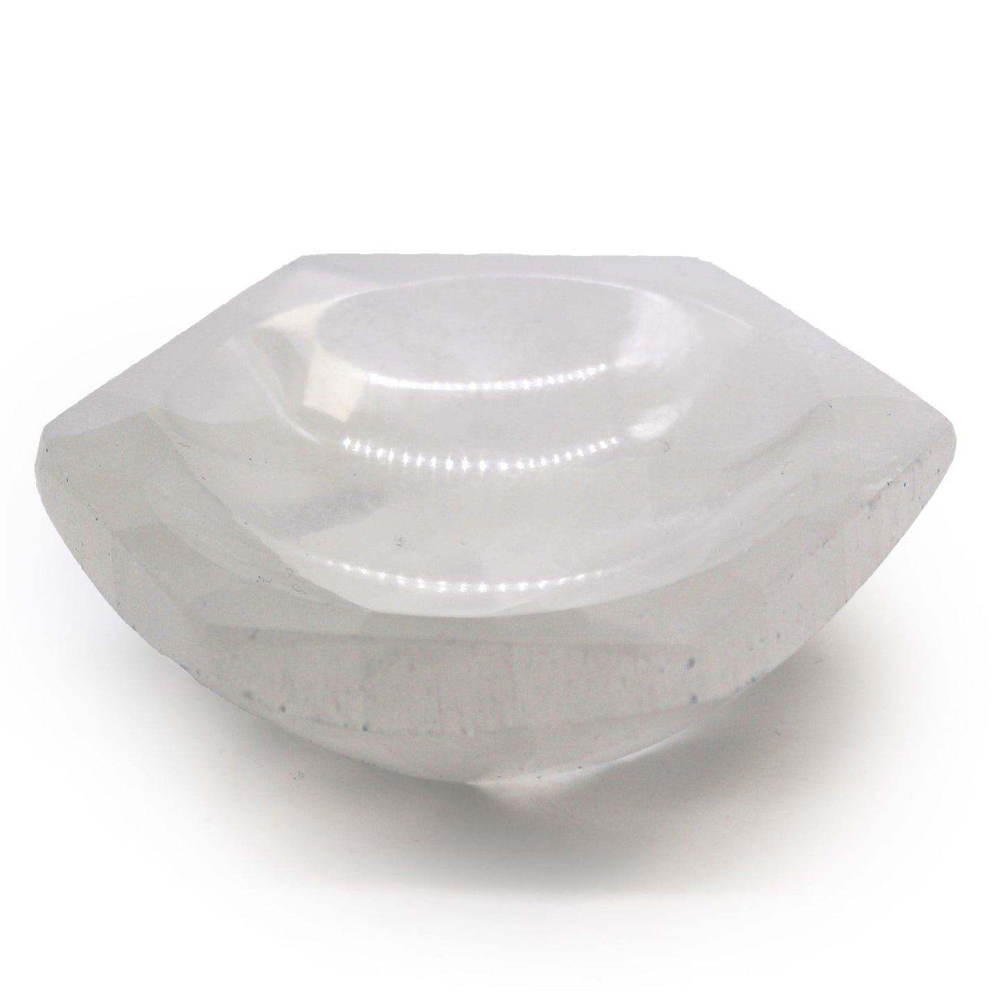 Szelenit hatszög tál - 10 cm