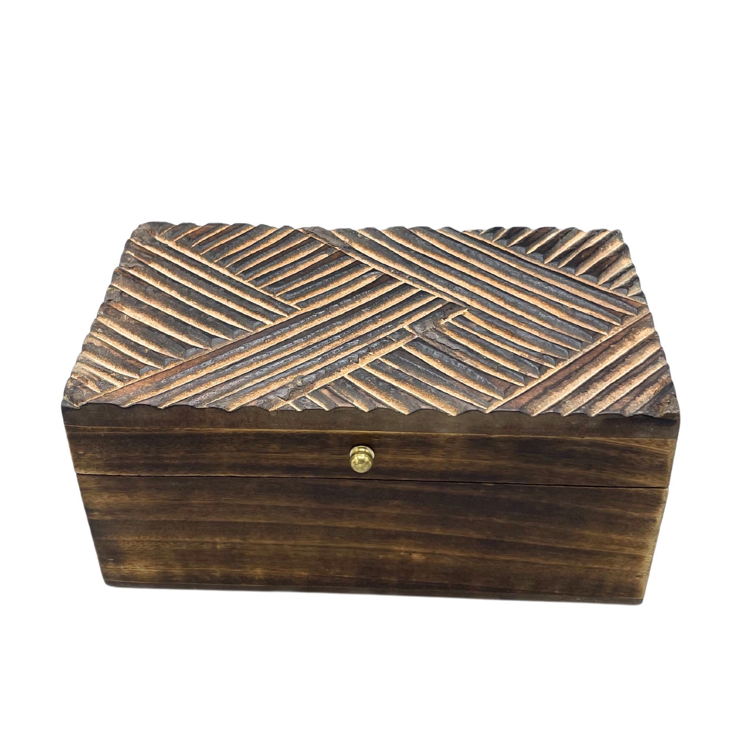 Vintage Deco - Többfunkciós doboz - 22x12x10cm - Antik vonalak