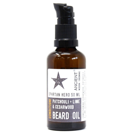 50 ml szakállolaj – spártai hős – kondicionál!