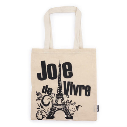 Nomad Sari Iconic Basic Tote Bag - Joie de Vivre - Natural 4oz
