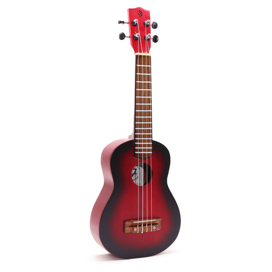 Kézműves ukulelle – Natúr Sunburst felület (4 húros)