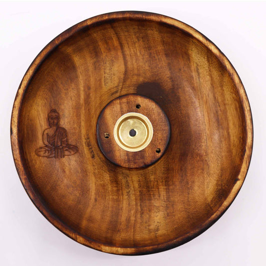 Füstölő tartó tányér – Buddha