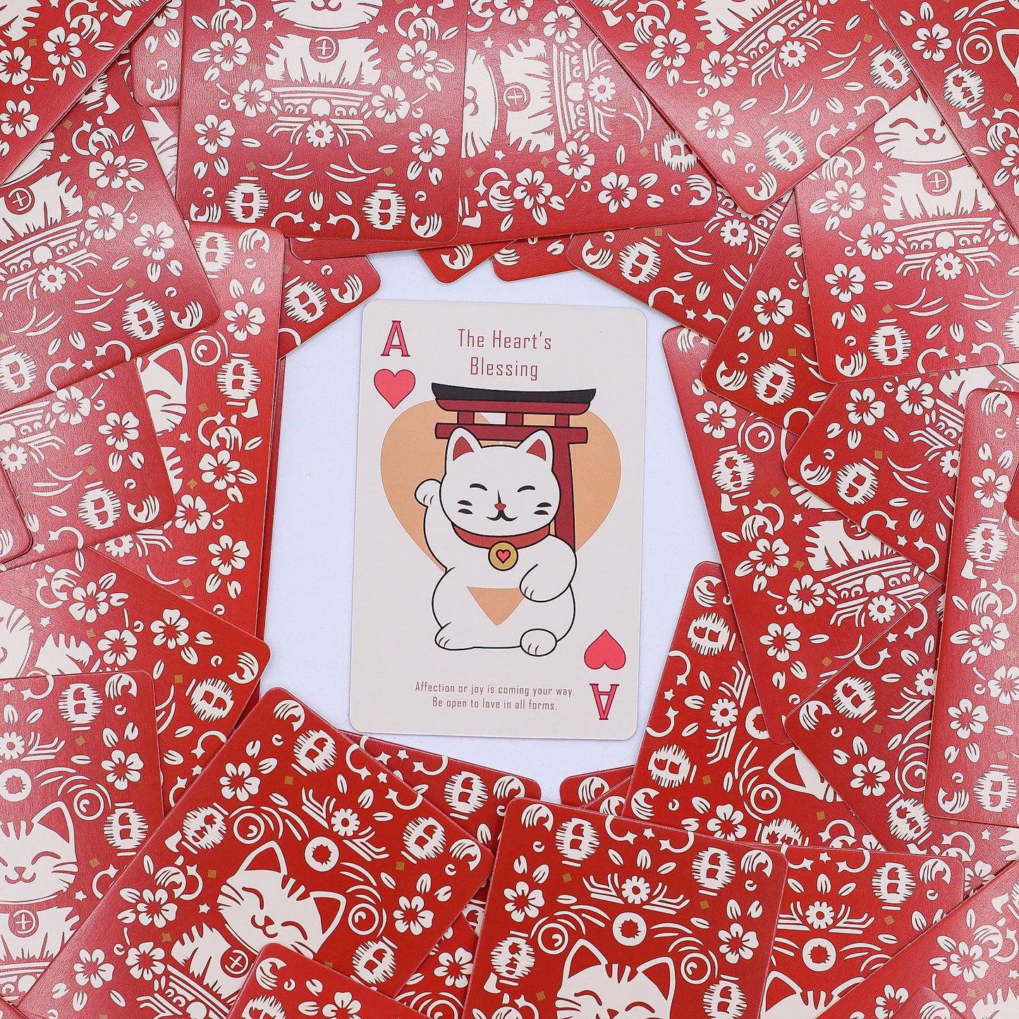 Szerencsemacskák – jóskártya pakli (Maneki Neko deck)