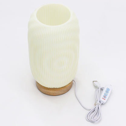 New Wave lámpa – USB – 3 fokozat – Modern, csavart design