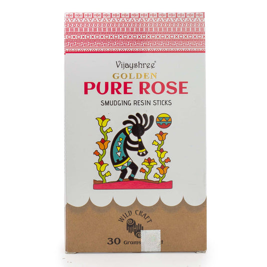 30g-os Arany Tiszta Rózsa Füstölőgyanta Rúd (6db)