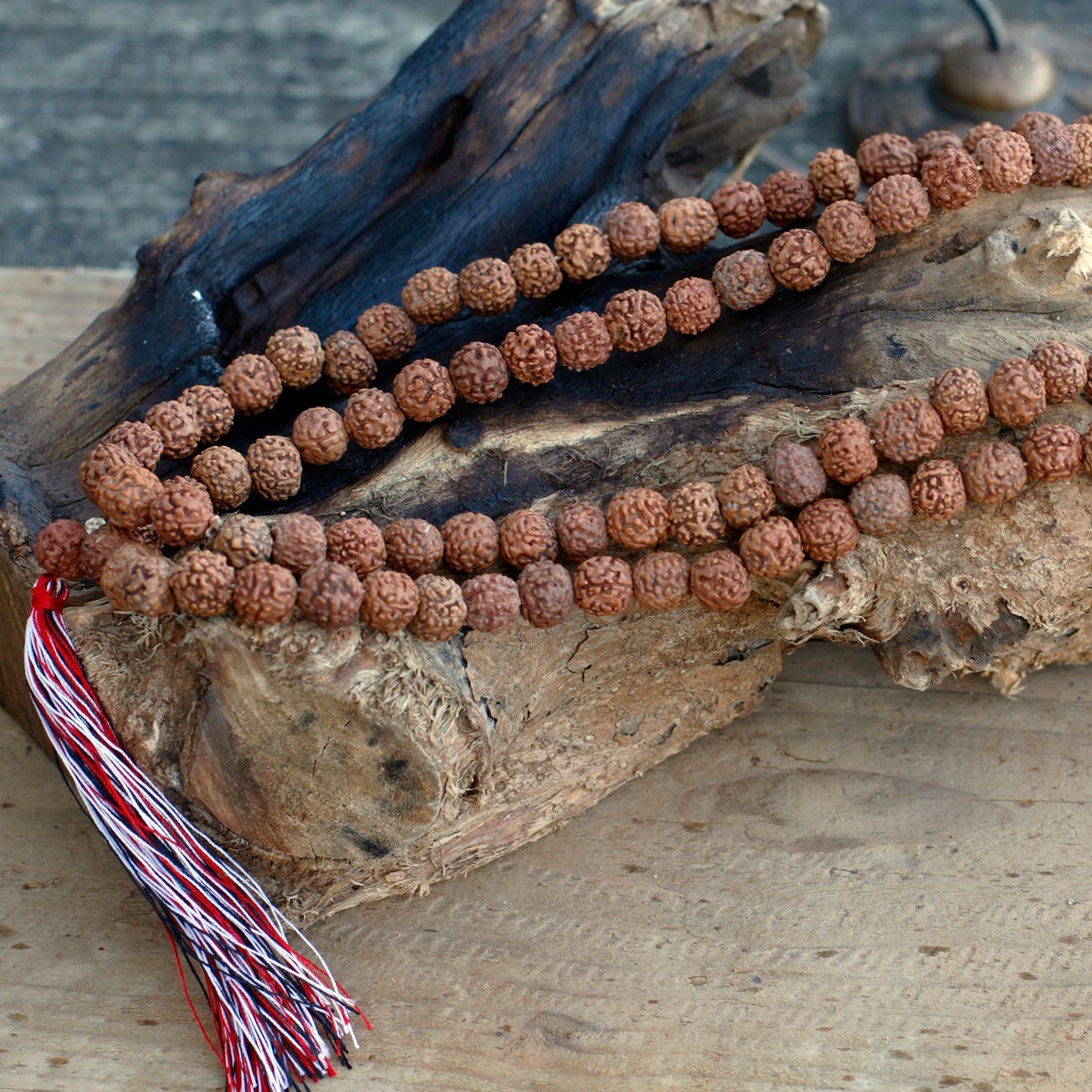 108 szemes Rudraksha Mala – Natúr