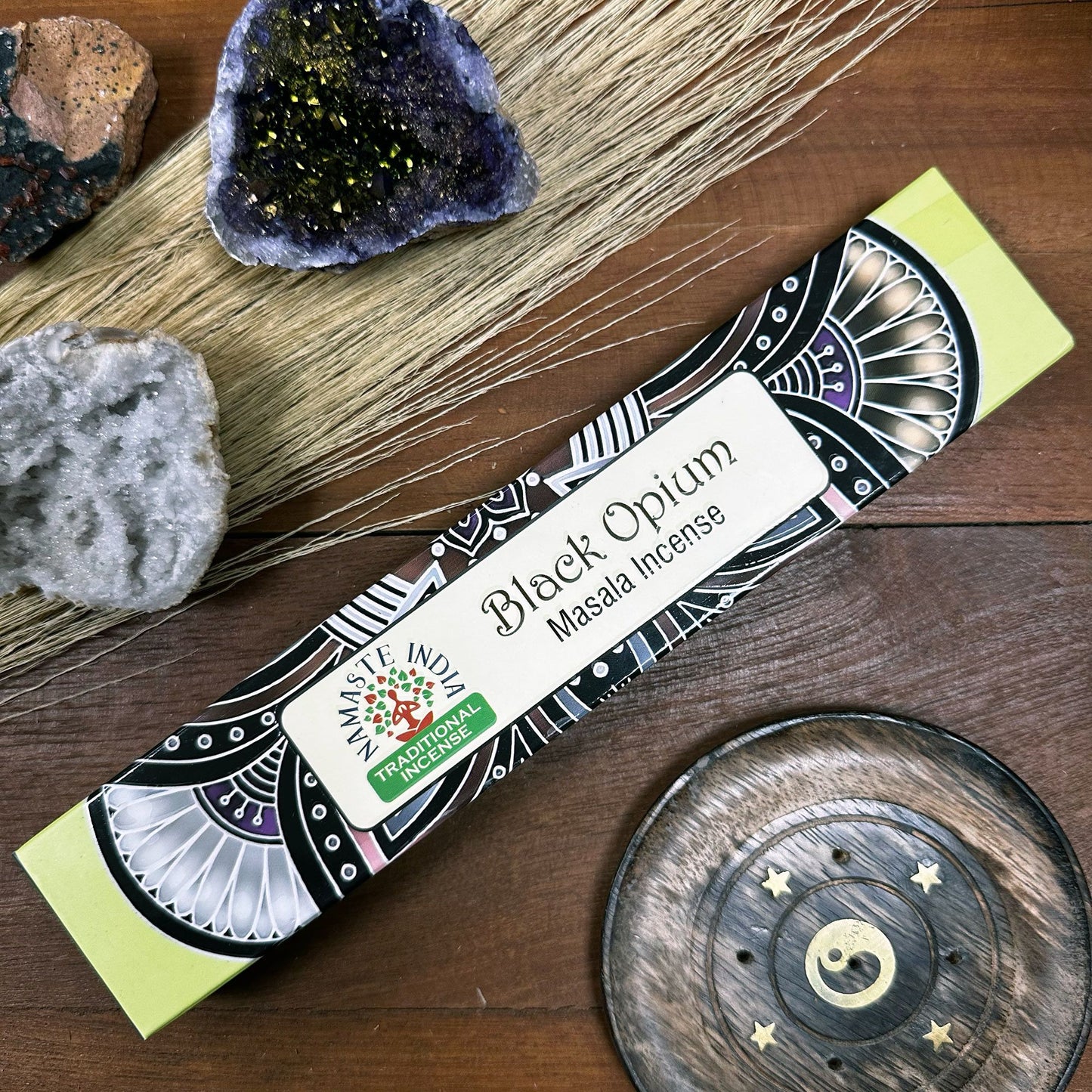 Namaste Mandala Masala füstölő – fekete ópium