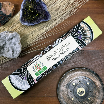 Namaste Mandala Masala füstölő – fekete ópium