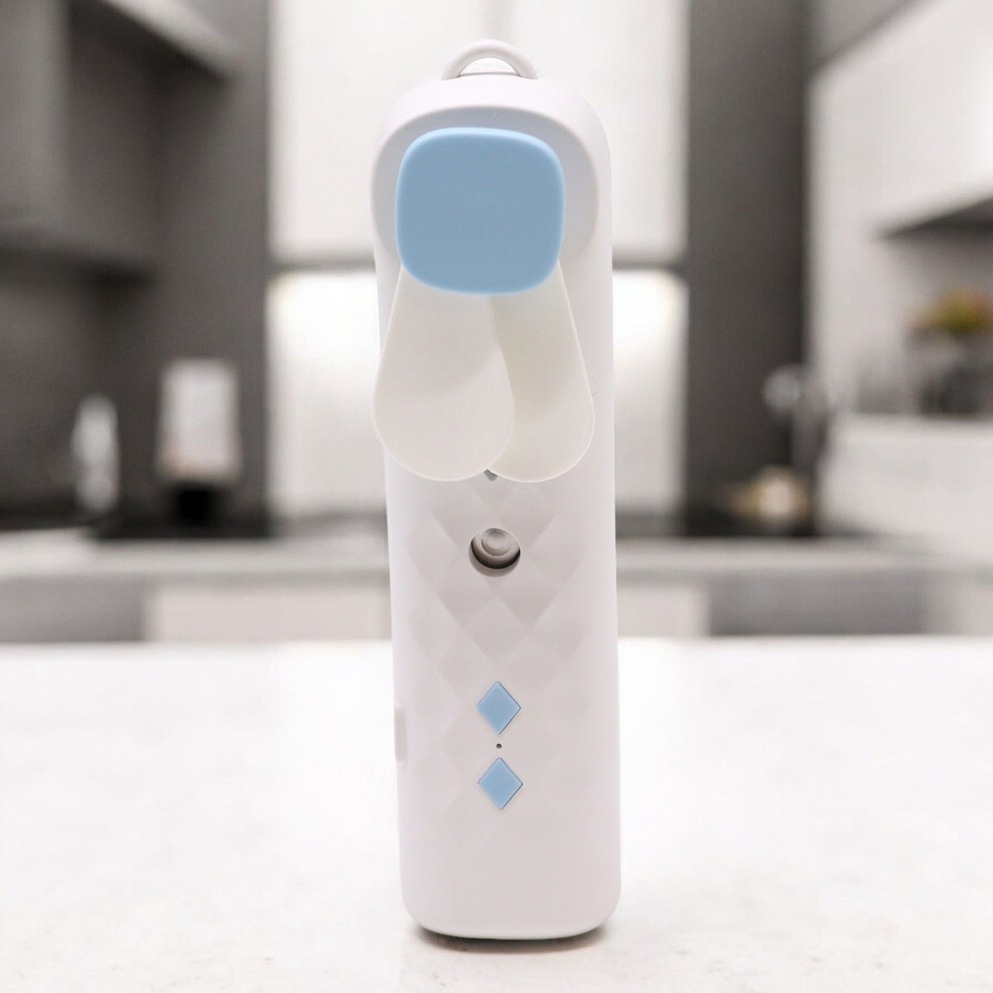 Fehér Nano Ködarcventilátor és Permetező – USB-ről tölthető
