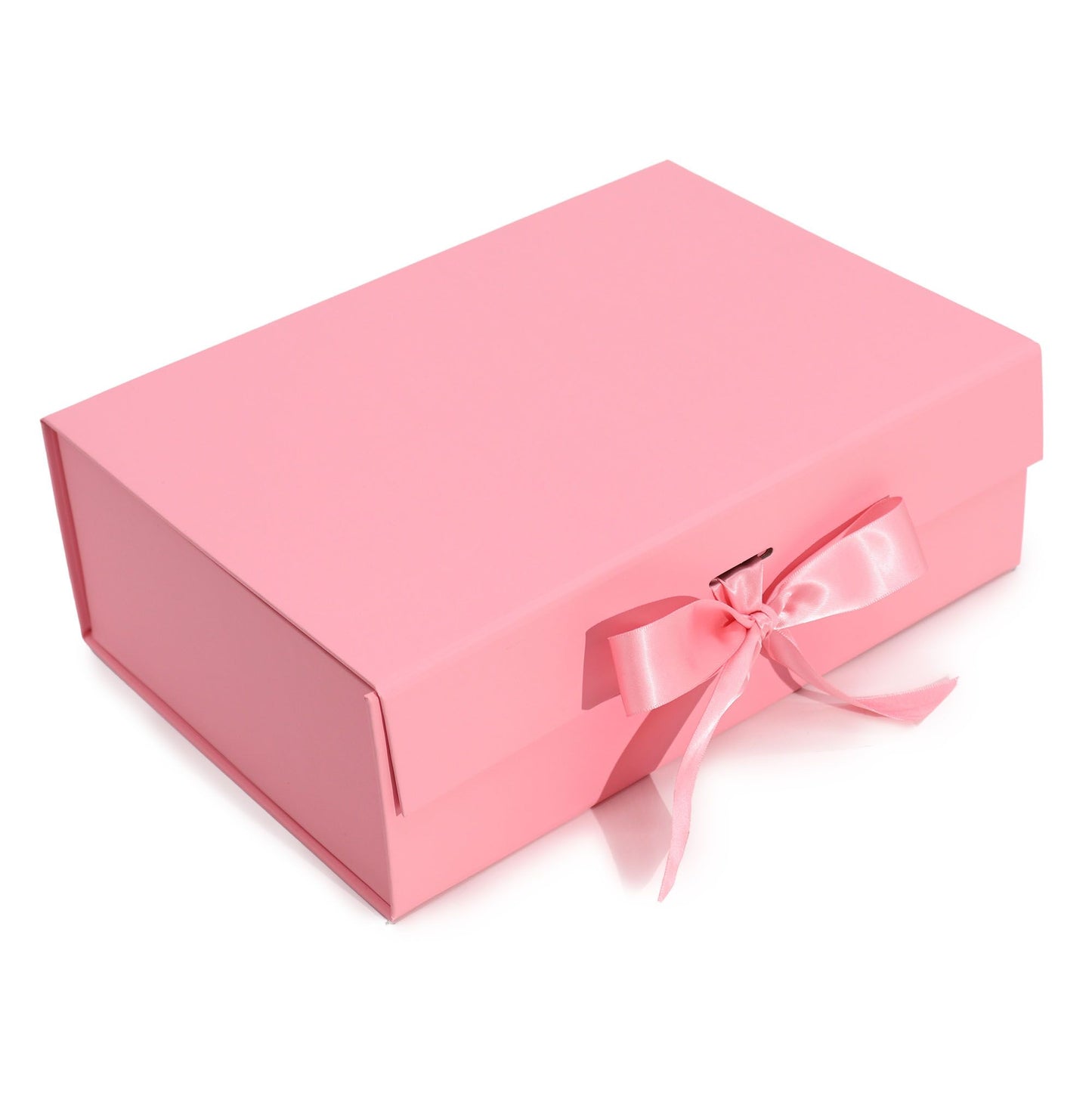 Lapra szerelt díszdoboz – nagy (28,2x20,2x9,2 cm) – rózsaszín