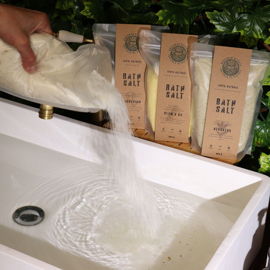 Greenman Rituals Zab és Méz Epsom Fürdősó – Spa Relax Keverék